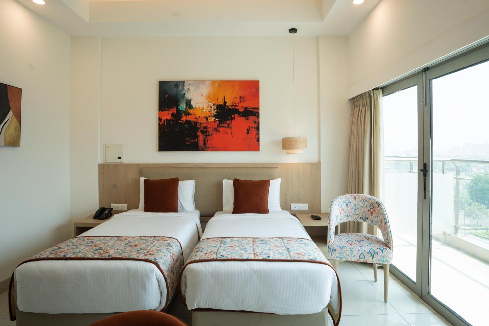 Ar Suites Klj Square Gurgaon Exterior foto